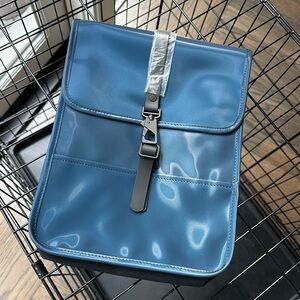RAINS Backpack Micro W3 Color Sonic/Dark Blue NWT